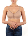 LOSHA TRUE CURVE WIREFREE MINIMIZER BRA-ROEBUCK SKIN