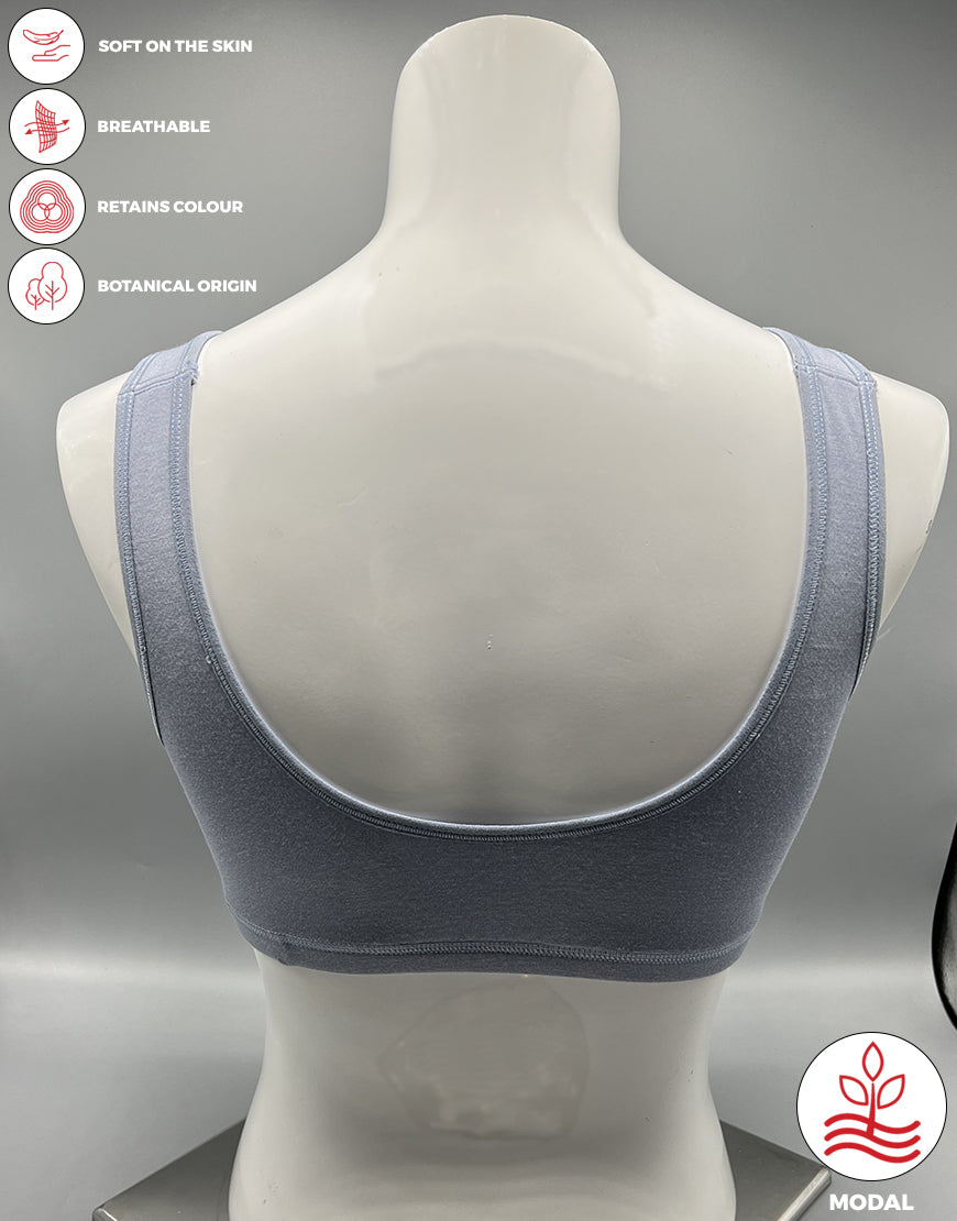 DOUBLE LAYERED MODAL STAY AT HOME / MATERNITY / SLEEP BRA-EVENTIDE