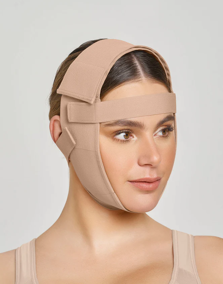 Leonisa Post-Surgical Facial Compression Wrap